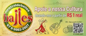 Apoie a nossa Cultura doando-nos a partir de 1 real